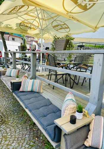 Venkovní posezení Oáza bistro